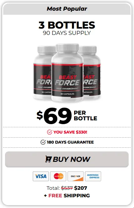 Buy BeastForce 3 Bottle